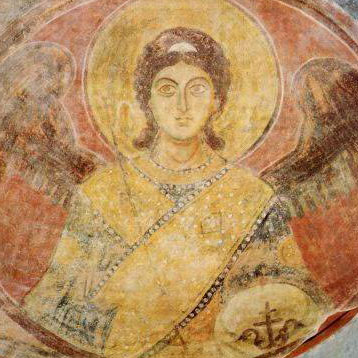 Фрески Софийского собора. Архангел